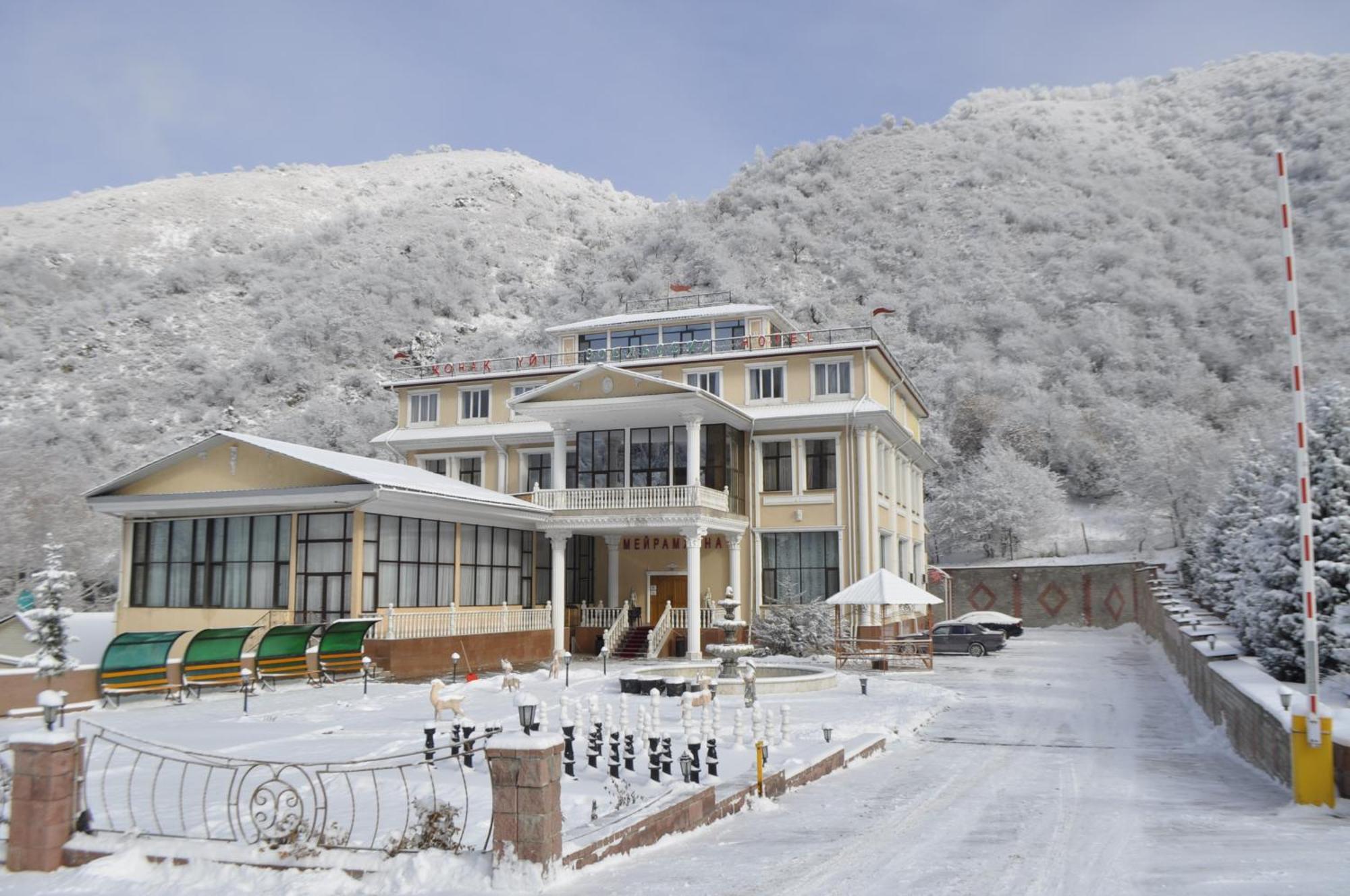 Hotel Эдельвейс Almaty Exterior foto